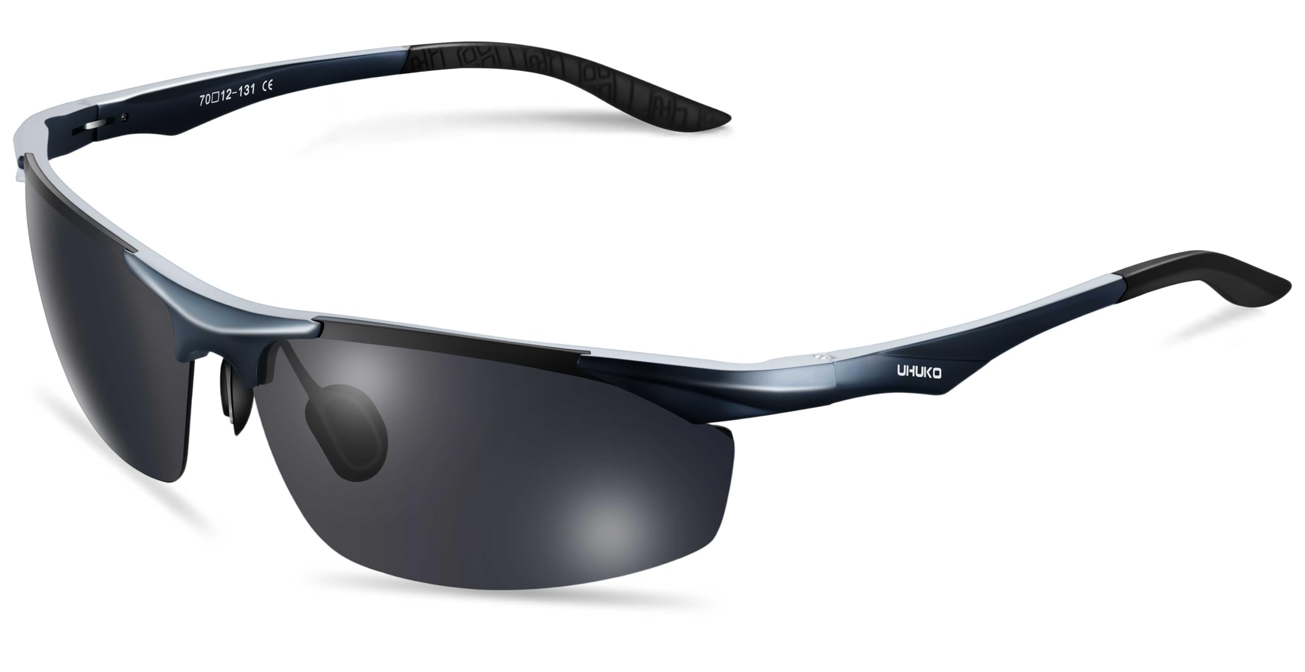 

UHUKO Polarized Driving Sunglasses UV UV400 Sports Sunglasses for Outdoor and Mountaineering Polarized Sunglasses [99.9% Protection/Ultra-Lightweight]