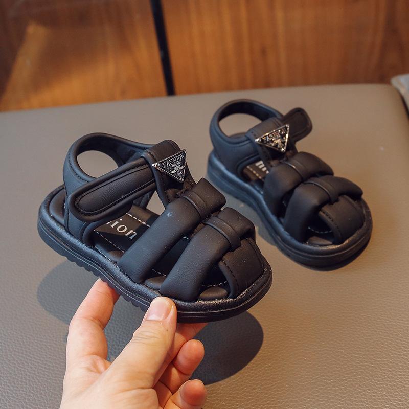 Kindersandalen Rutschfest Einfarbig Schuh Vielseitig Weiche Sohlen Kinderschuh für Mädchen Kinder Sandalen Sandalias De Mujer Zapatos