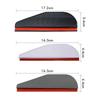 2PCS Car Rearview Mirror Rain Eyebrow Carbon Fiber Sun Visor Shade Protector Clear Vision Rain Auto Mirror Organizer Accessories