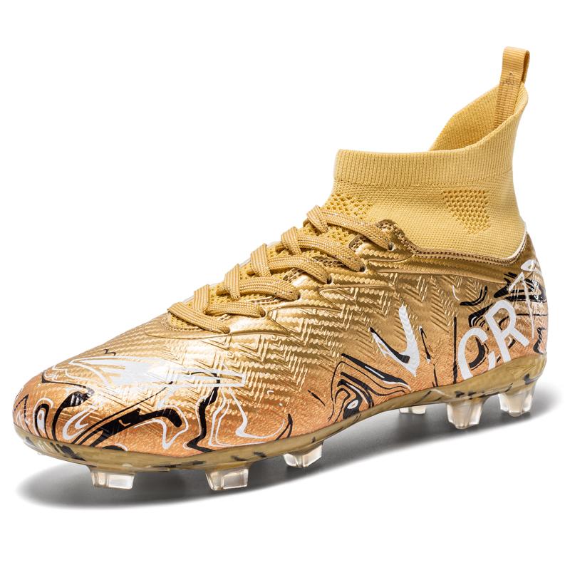 

Men S Soccer Field Boots Tf/Fg Teenager Football Boots Non-Slip Grass Training Sneakers High Quality Soccer Cleats Footwear 45