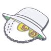 Golf Ball Marker Hat Clips Lightweight Removable Magnetic Anti Rust Glasses Fisherman Hat Clips for Women Men White