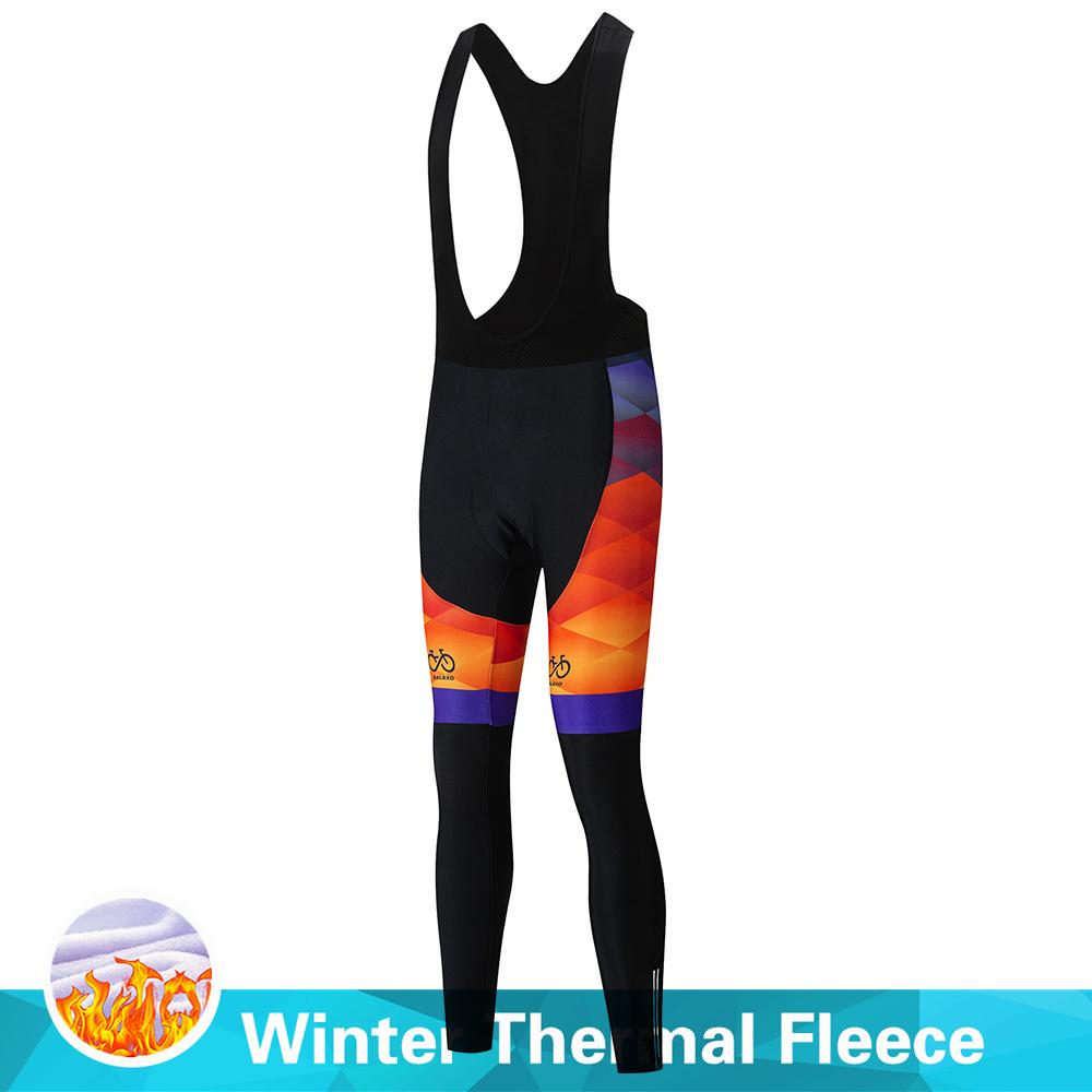 Warm 2023 Salexo Winter Thermal Fleece Cycling Clothes Women Jersey Suit Outdoor Bike MTB Clothing Bib Pants Set Ropa Ciclismo
