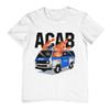 Summer Men's Popular Round Neck Short Sleeved T-shirt with Alphanumeric Printing Soft and Loose Oversized T-shirt for The Street