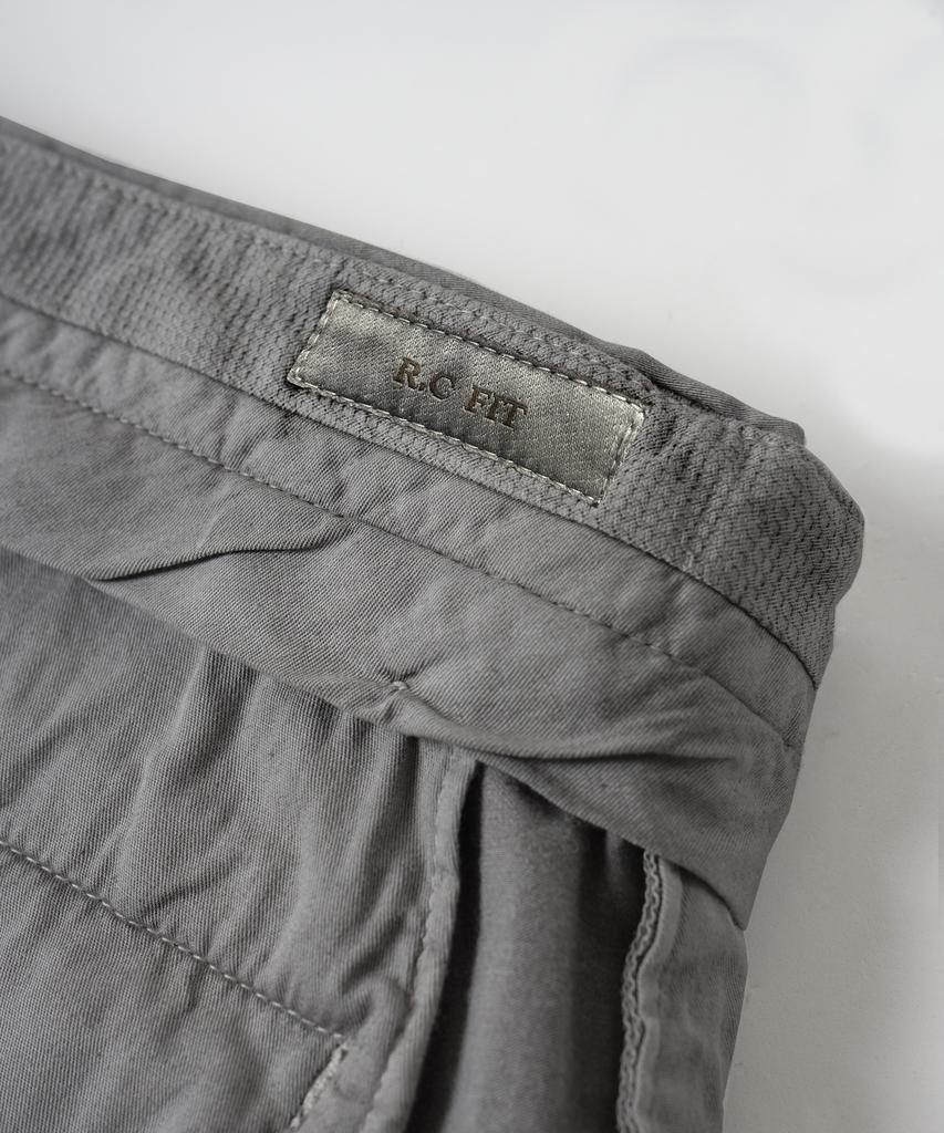BIRBANTE Sondrio Garment-Dyed Chino Pants - Gray