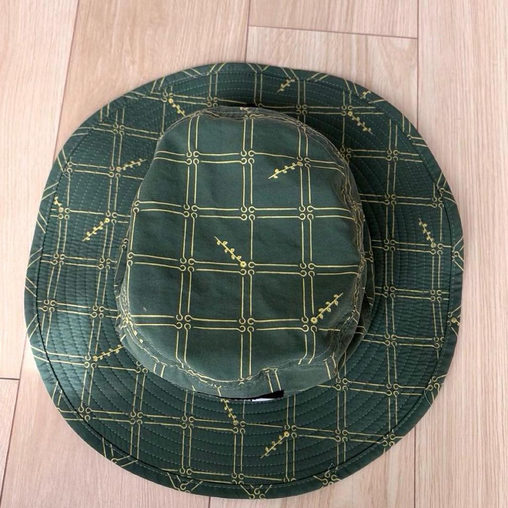 Used THE NORTH FACE outdoor hat green