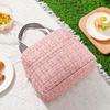 2PCS/SET Fashion Thermal Insulation Bag Large Capacity Cooling Picnic Bag Tote Lunchbox  Students