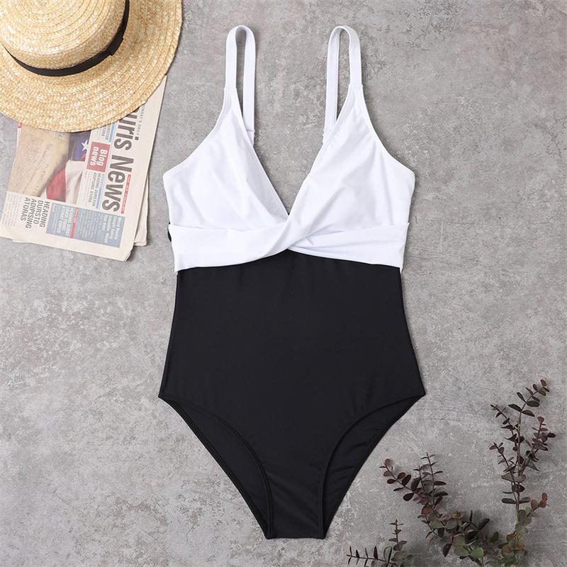 Women Tummy Control Bodysuit Swimwear Costume One Piece Monokini Swimsuit Beach