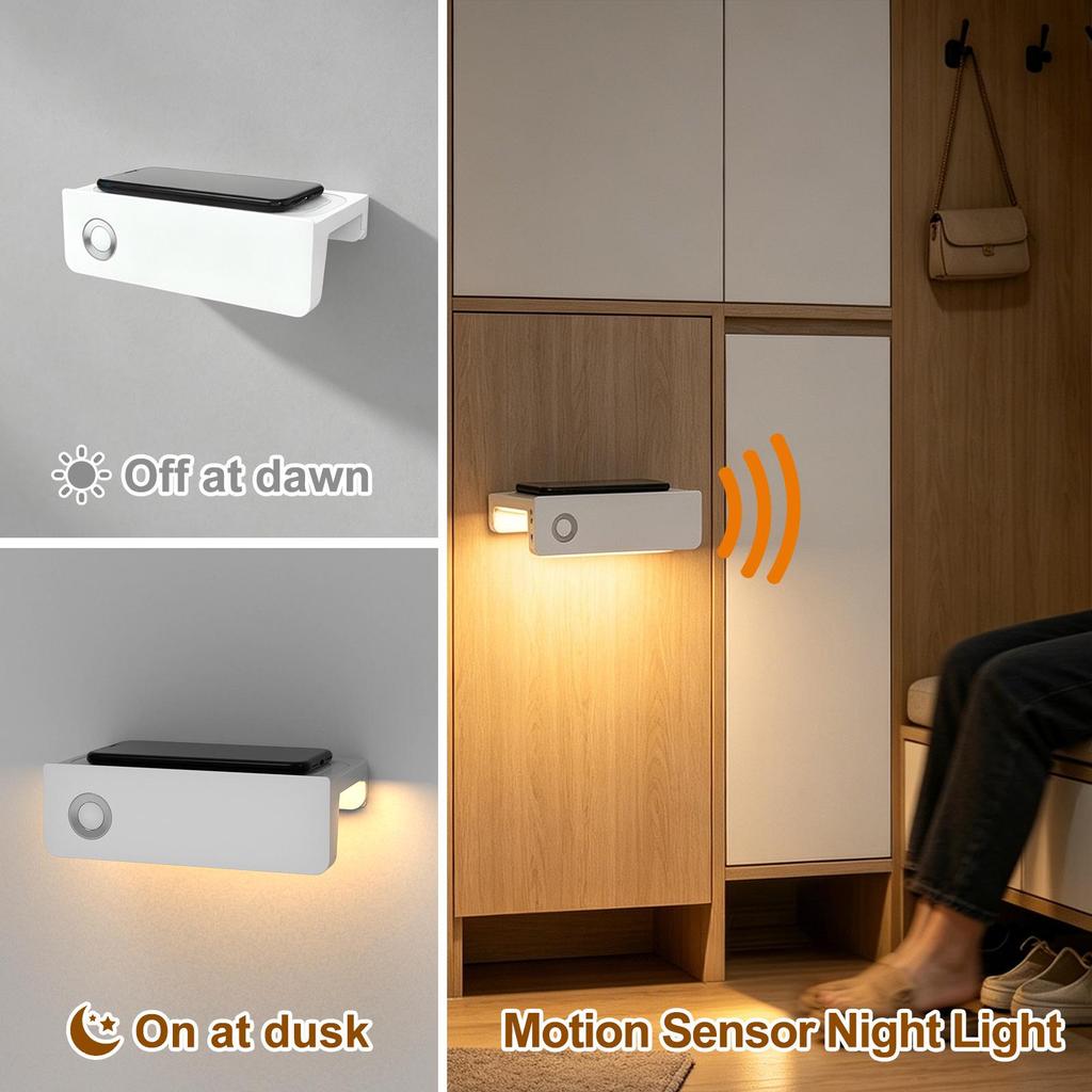 Smart Motion Sensor Night Light: Activates on Arrival, Deactivates on Departure – Ideal for Cabinets & Storage