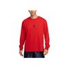 Nike Year Of The Mamba Limited Edition Casual Fashion Long Sleeve T-Shirt Men Tops Red IB0242-657