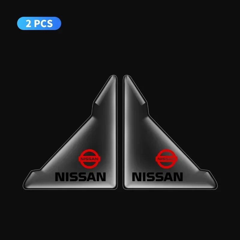 

2025 For Nissan 2PCS Car Door Corner Cover Anti-Collision Transparent Sticker For Nissan J10 X-Trail Qashqai Juke Leaf Micra NOT