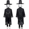 Dětský Kpop Lovci démonů Jinu Cosplay Kostým na hraní rolí Saja Chlapecký kabát Klobouk pro děti Fantasy Převlek Oblečení Halloween