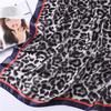 Leopard Print Silk Scarf Female Mother Scarf Yarn Multi-Functional Spring, Summer, Autumn And Winter Shawl Popular Long Scarf