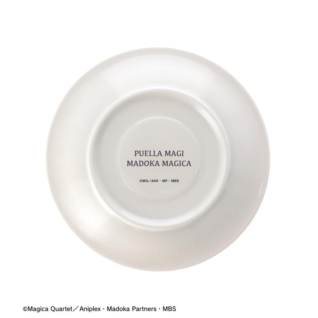 TV Anime Magi Madoka Akemi Homura Initial Motif Cup Saucer "Puella Magica" &