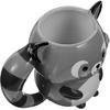 Ceramic Raccoon Coffee Mug - Adorable Animal Design 19oz/560ml Porcelain Tea Cup for Hot Cold Drinks Dishwasher & Microwave Safe for Home Office