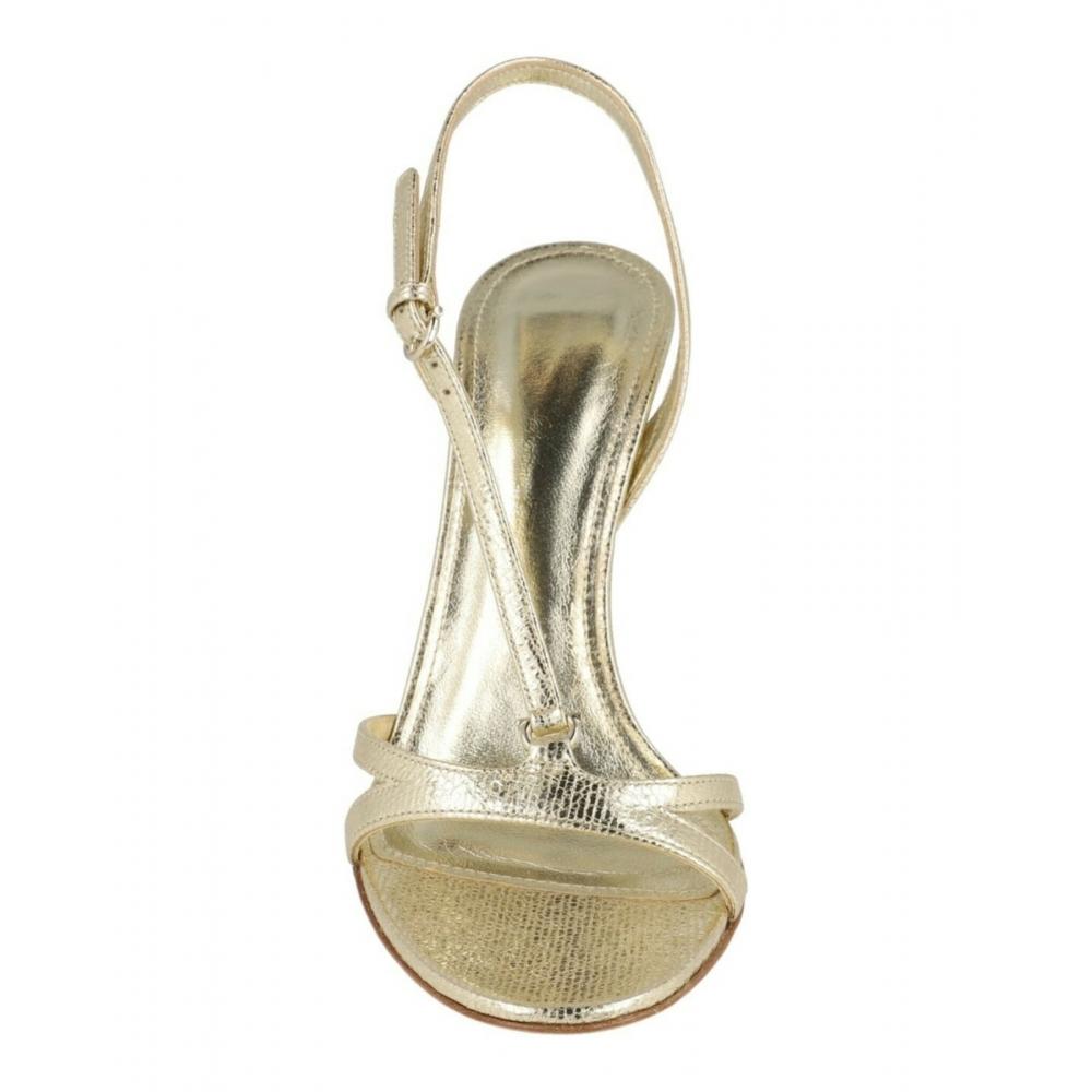 Salvatore Ferragamo Jole X5 Heeled Sandals Gold