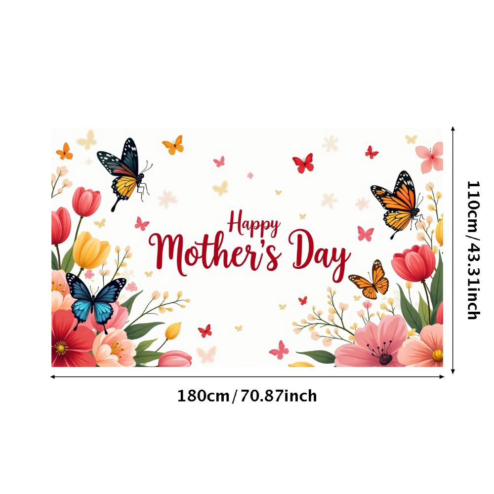 Großes Veranstaltungsbanner Muttertagsbanner Heimfeiern für Mama Familienveranstaltungen Heimdeko