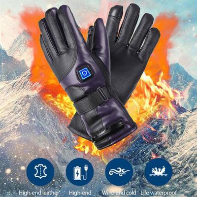 7.4 Heated Gloves 3 Heat Settings Hand Warmer Rechargeable Battery for Outdoor Hunting Ski