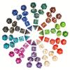 24/56pcs Polyhedral Dice with Black Bag Creating Atmosphere Tool for Game Room Backyard Friends Family Gathering XJM