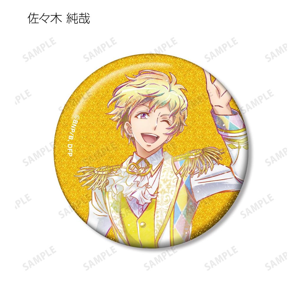 Dream Festival! R Trading Ani Art Glitter Can Badge Box of 10