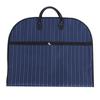 1pcs Suit Bag with Stripes Reusable Dustproof Garment Bag for Coat/Suit Storage Waterproof Travel Clothing Protector