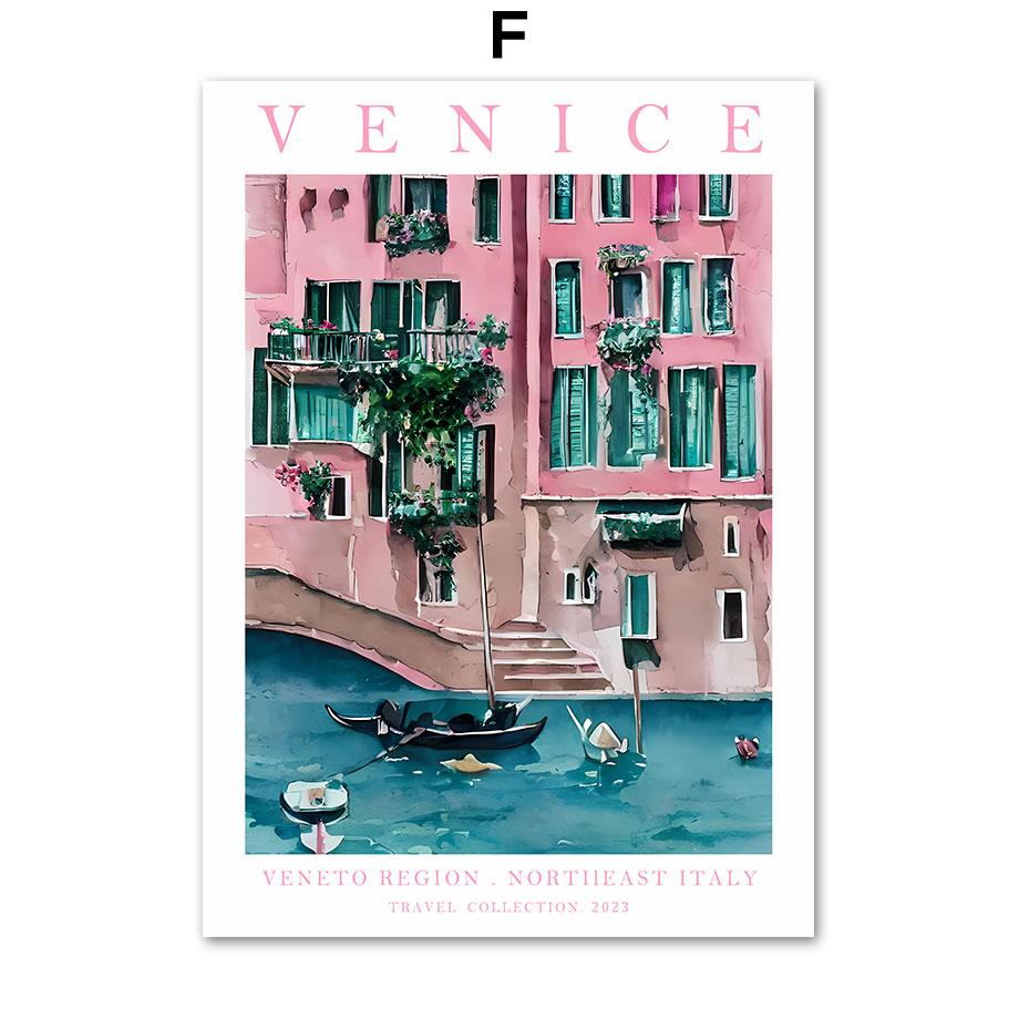 Venice Amalfi Sea Lemon Peach Orange Wall Art Canvas Oil Painting Fruit Posters And Prints Pictures for Living Room Home Decor