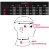 SALANSEX Full Face Latex Hooded Mask BDSM SM Mouth Eye Zipper Back Small