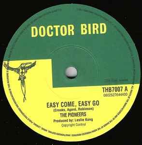 

7-дюймовая пластинка PIONEERS - Easy Come, Easy Go THB7007 Trojan Records 2011 UK Регги, Ска и Даб Б/У