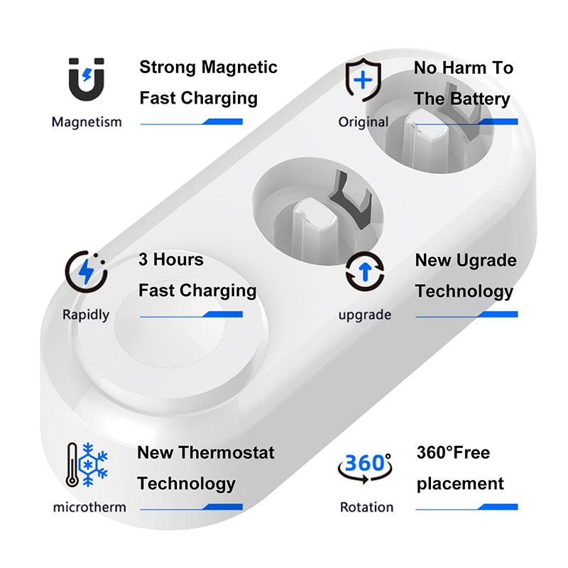 Base de recharge pour brosses à dents électriques Oral B séries iO, D, Pro iO3 iO4 iO5 iO6 iO7 iO8 iO9 iO10 D12 Pro4000 DB4510
