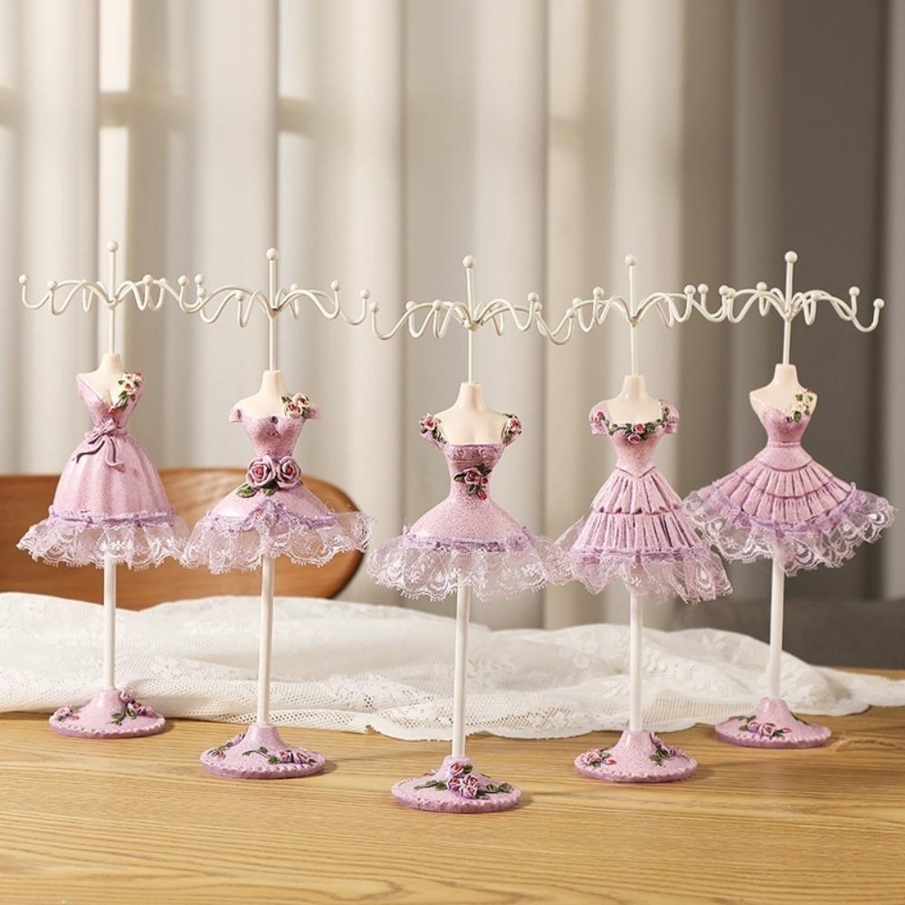 Princess Necklace Mannequin Display Stand Organizer Rack Earrings Rack Stand Display  Jewelry Store