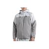 Under Armour Color Block Logo Print Hooded Jacket Men Jackets Gray 1374630-592