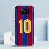 FootBall SuperStar Number C 7 10 Phone Case For Xiaomi Poco F7 Ultra X5 X6 X7 Pro M7 Redmi 15C 15 13C 13 12C 12 10C 10 10A 9 9C
