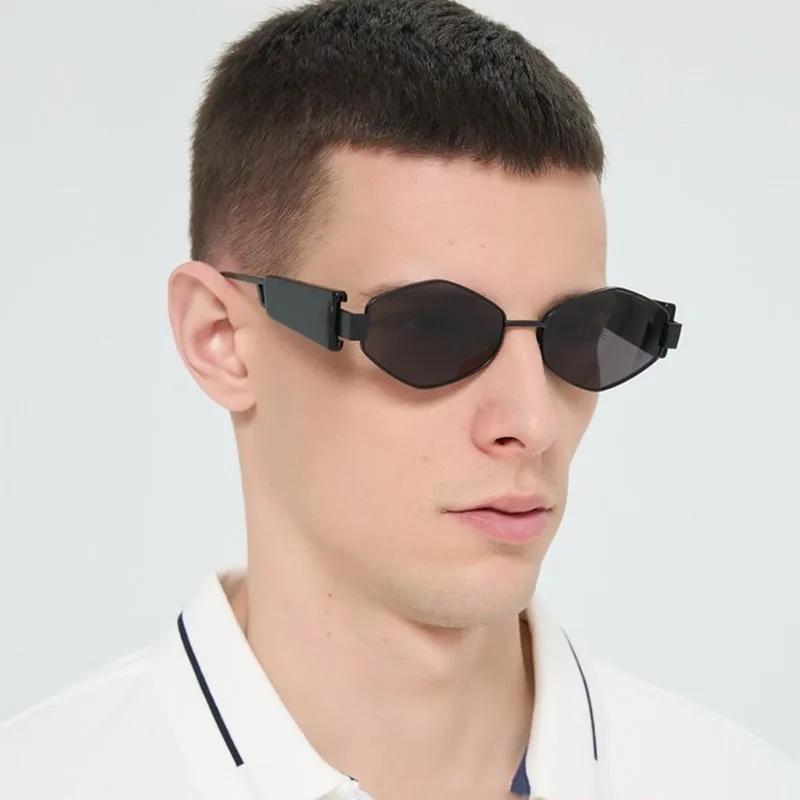 Popular Fashion Metal Hexagon Sunglasses Women For Men Punk Retro Sun Glasses Luxury Brand Designer Outdoor Driving Eyewear