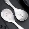 Large Size Rice Paddle Thicken Serving Spoon Kitchen Utensils Stainless Steel Rice Spoon  Household