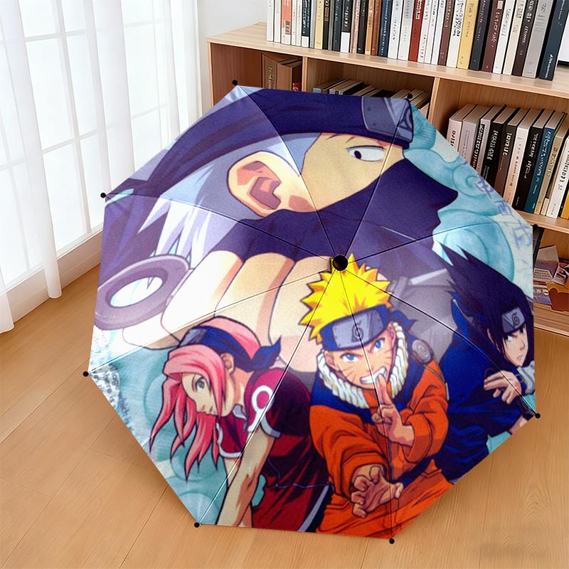Berühmter Cartoon NARUTO Protagonist Uzumaki Naruto. Cartoon-Schirm, faltbar, Haushaltsartikel, Eisenkunst, Outdoor-Sonnenschirm, H2