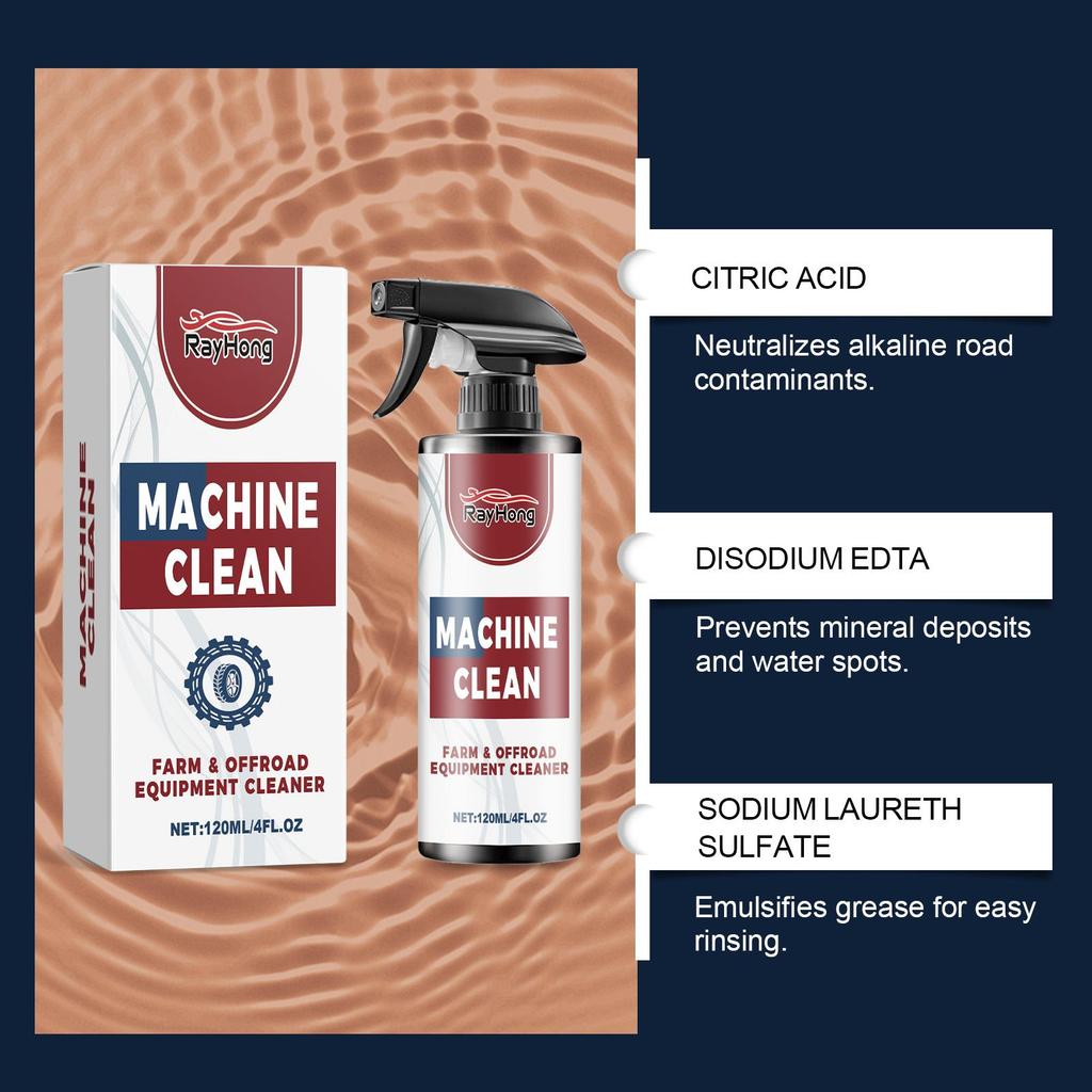 RAYHONG Car Tire Cleaner Car Wheel & Tire Dust Asphalt Non-Injury Plating Cleaner