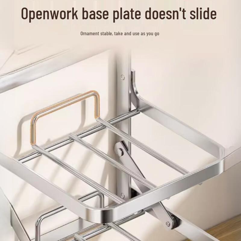 Beifu Stainless Steel Wall-Mounted 5-Tier Food Prep Rack