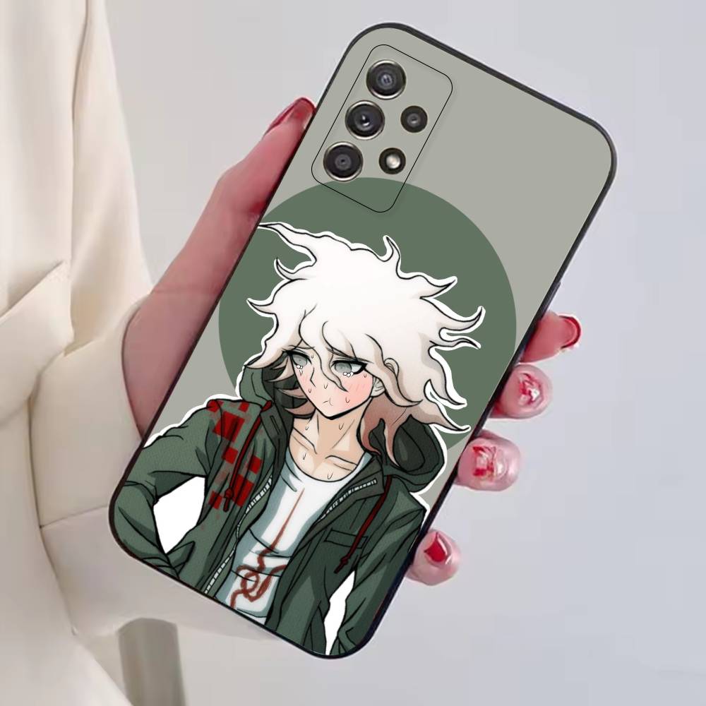Danganronpa Game N-Nagito Komaeda Phone Case For Samsung S25,S24,S21,S22,S23,S30,Ultra,S20,Plus,Fe,Lite,Note,10,Black Cover