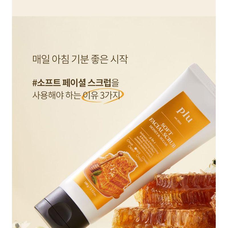 Plu Soft Facial Scrub Honey & Sugar
