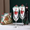 20pcs/Pac 33*33cm 2-Ply Disposable Party Napkin Christmas Pattern