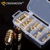 5 Sizes Fishing Copper Sinkers Set Weights 1.8-10g 21pcs Smooth Surface Reduces Resistance, Sinker for Drop Bass Fishing Tackle 260319