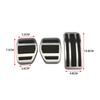 AT MT Car Pedals Gas Brake Pedal Cover for Peugeot 207 301 307 208 2008 for CITROEN C3 C4 for DS 3 4 6 DS3 DS4 DS6 Accessories