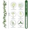 Artificial Rose Vine Garland Indoor Decor Hanging Ceiling Floral Wreath