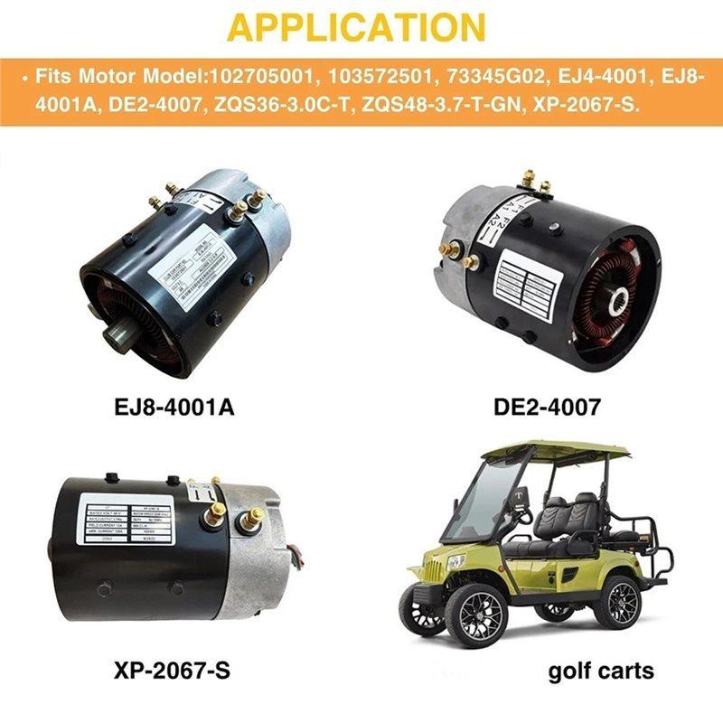 Superior-102186101 73120-G15 Golf Cart ADC Motor Kohlebürstenhalterung Für EZGO Electric TXT 640 835 Club Car 48V 3,3PS Motor