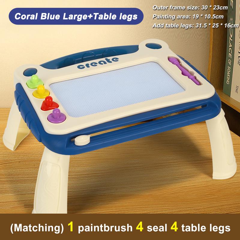 Children's magnetic drawing board, children's home writing board, children's early education puzzle drawing board toy