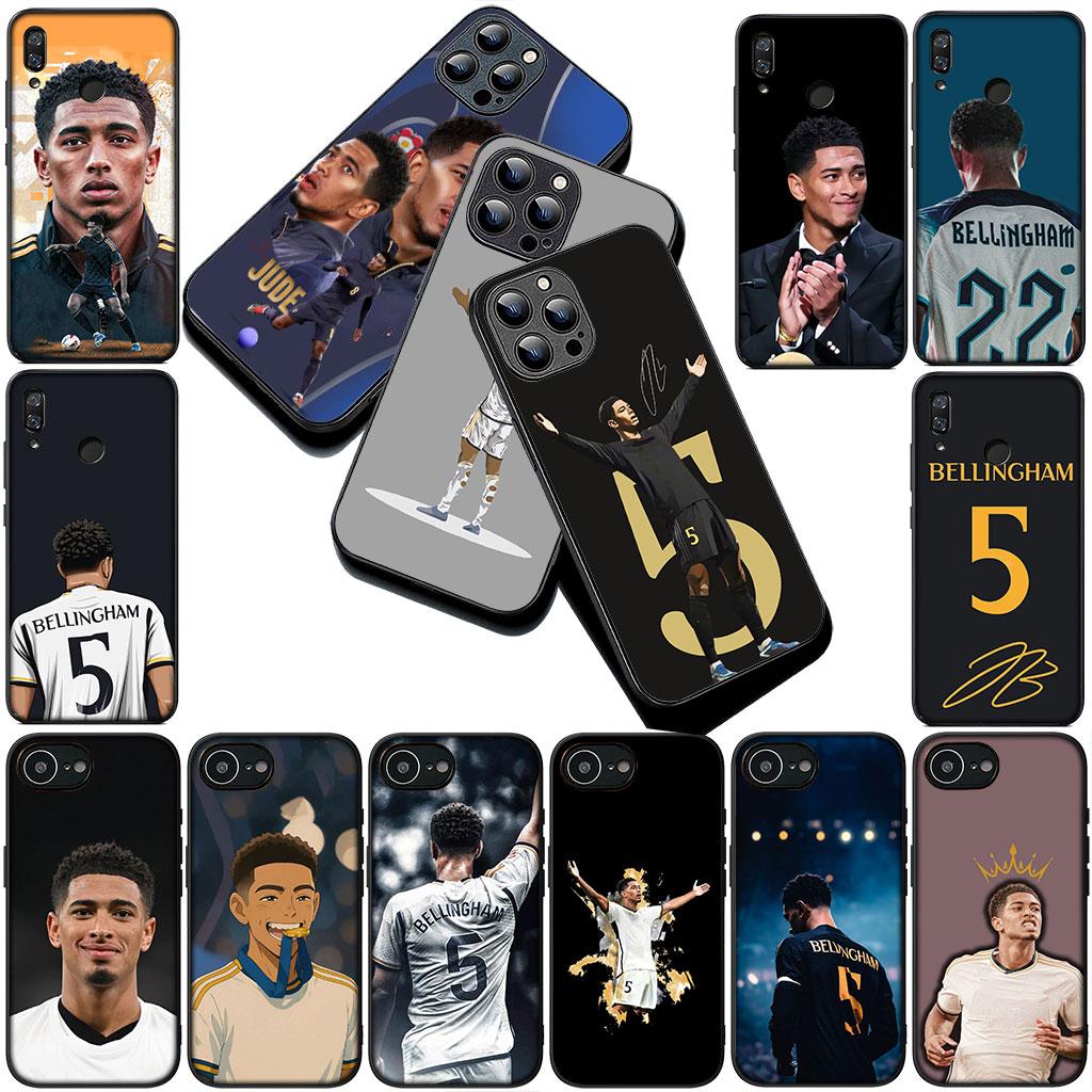 Phone Cover for Apple iPhone 16 14 15 Plus 11 Pro Max 16E ProMax + 16Plus 15+ 14+ Soft Case Football No5 Superstar Soccer NO 5