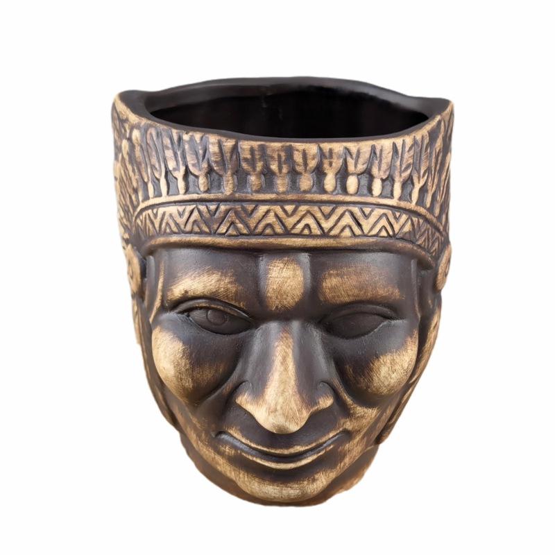 Halloween Skull Cup Totem Cup Hawaiian Creative Cup Ceramic Cup