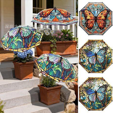 Popular Plant Parasol Upgraded Adjustable Outdoor Garden Potted Plant Pot Plant Parasol