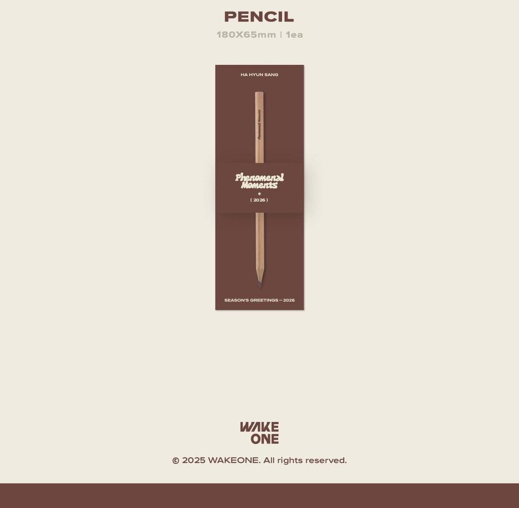 [POB] HA HYUN SANG [PHENOMENAL MOMENTS] 2026 Season's Greetings