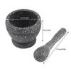 1PC Manual Plastic Mortar Pestle Set Garlic Grinder for Spices Herbs Mortar Pestle Nuts Non Slip Grinding Bowl Kitchen Tool