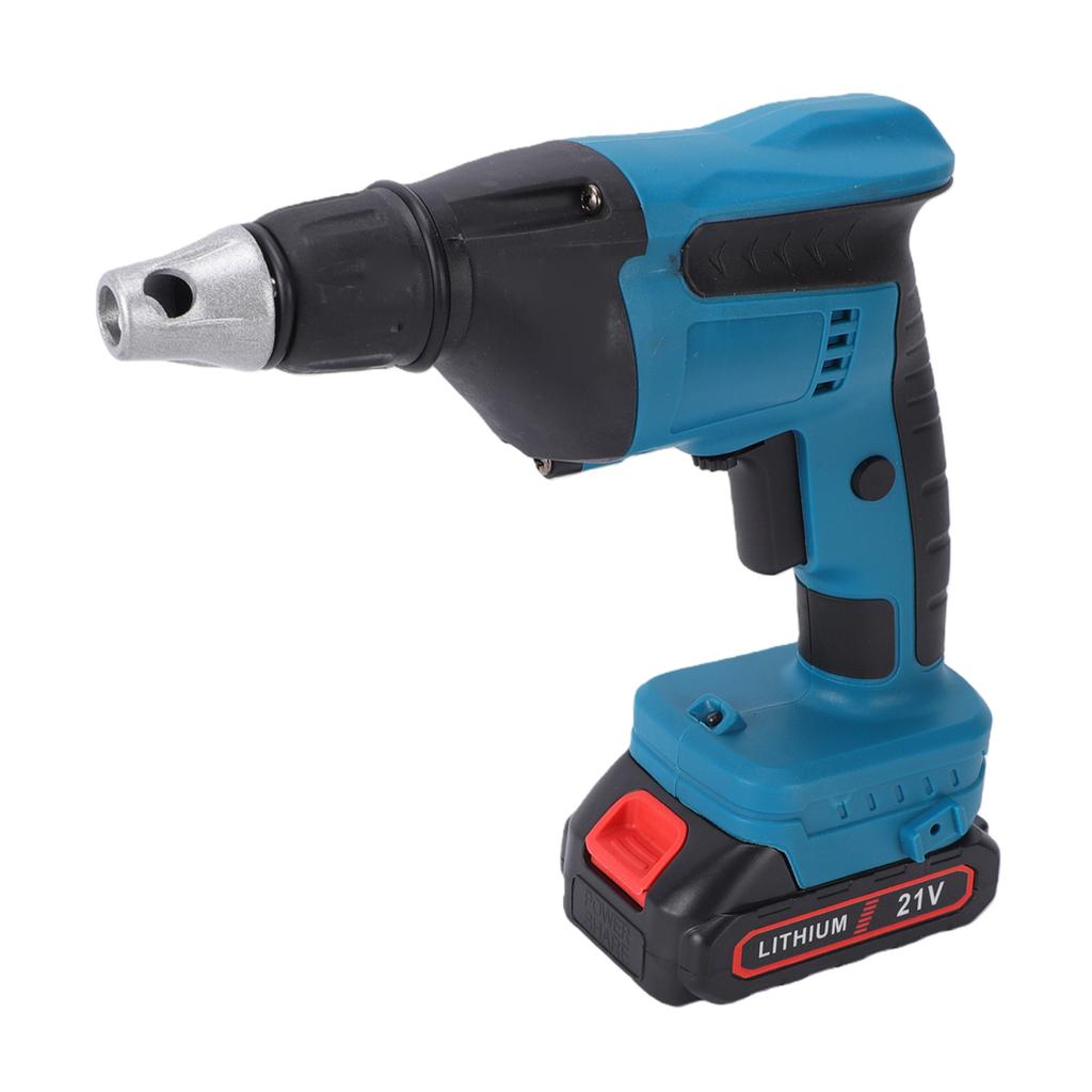 Cordless   Screwdriver Brushless Automatic Feed Chain Screw   Set with Storage Box 4.0Ah Battery